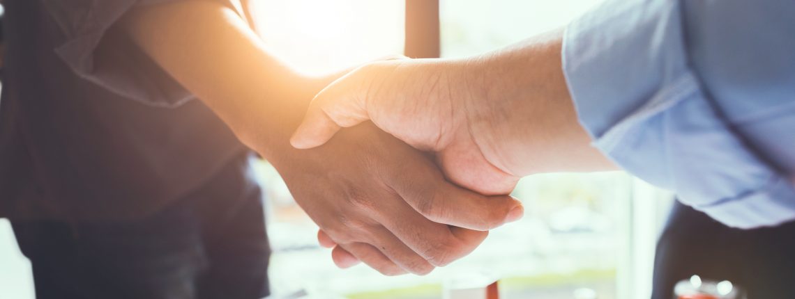 shaking hands