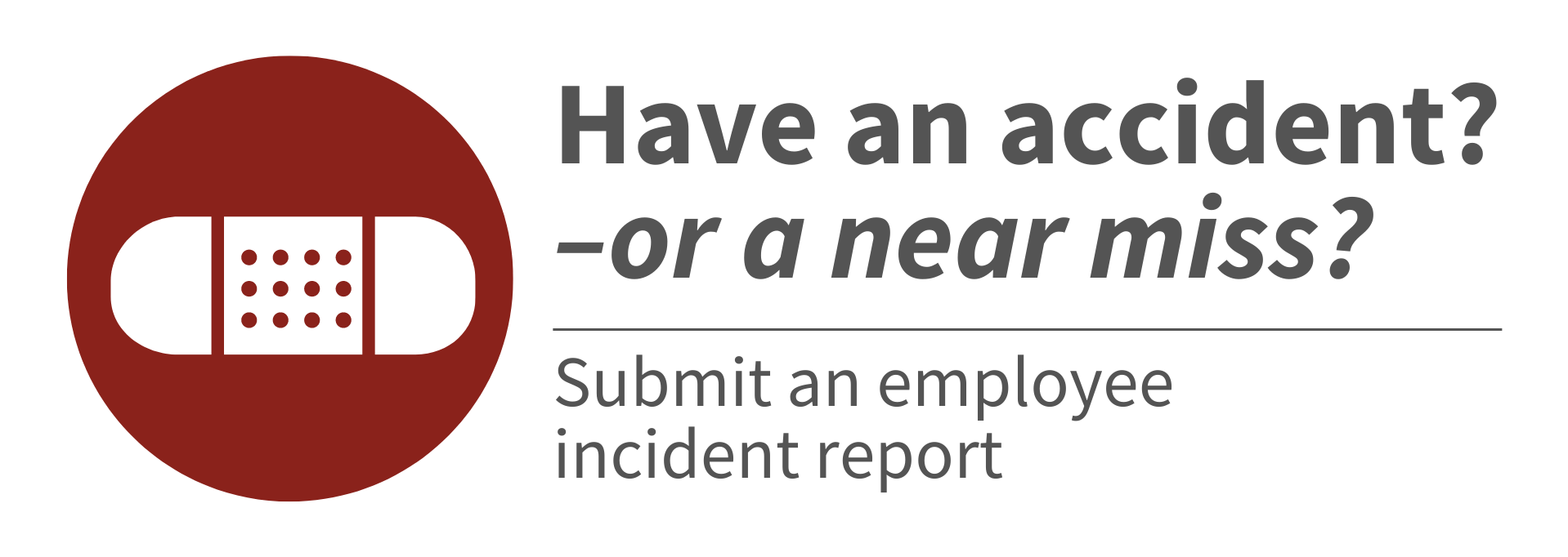 Employee Incident Report graphic